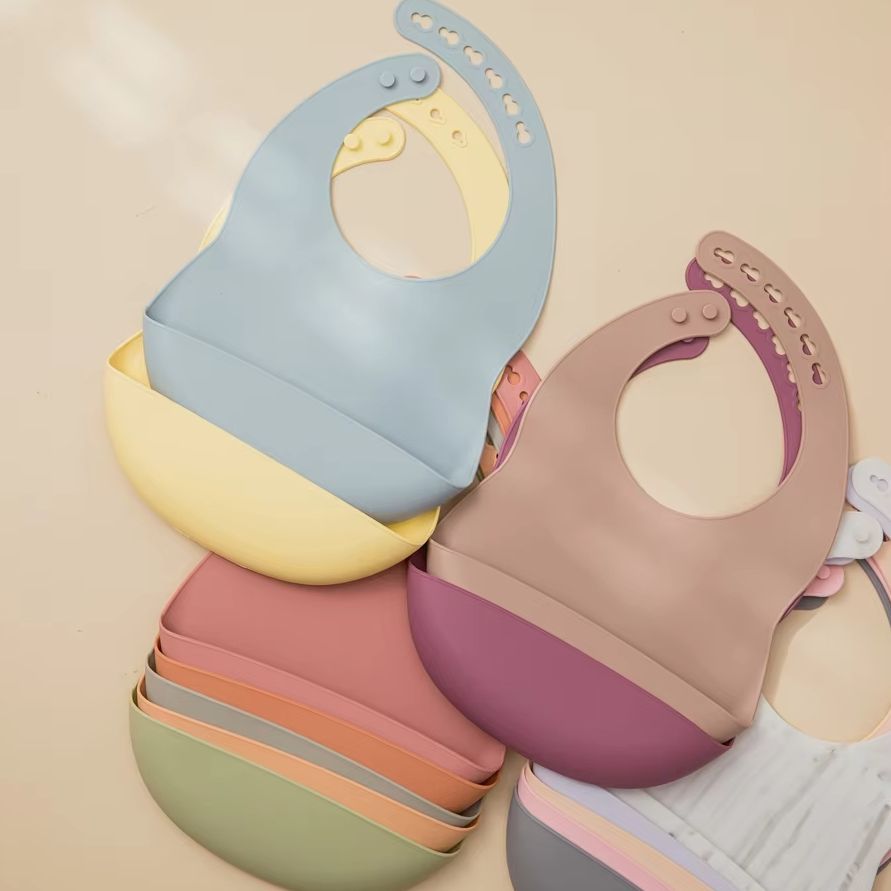 Silicone Baby Bibs - Bavaglini per bambini per l'ora dei
