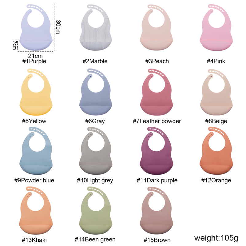 0-3 anni bavaglino bavaglino i - Silicone Baby Bibs recensione e prezzo