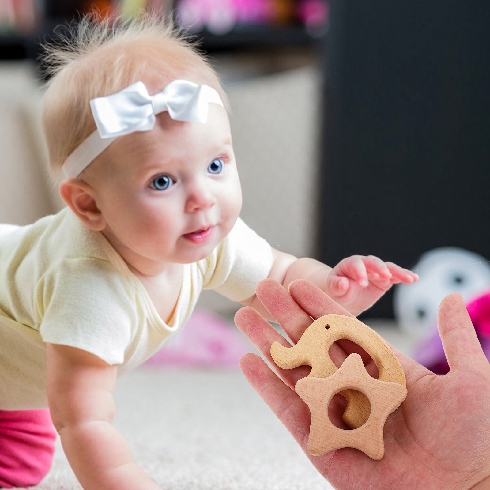 9 Pezzi in Legno di Faggio Nat - Baby Products Natural recensione e prezzo