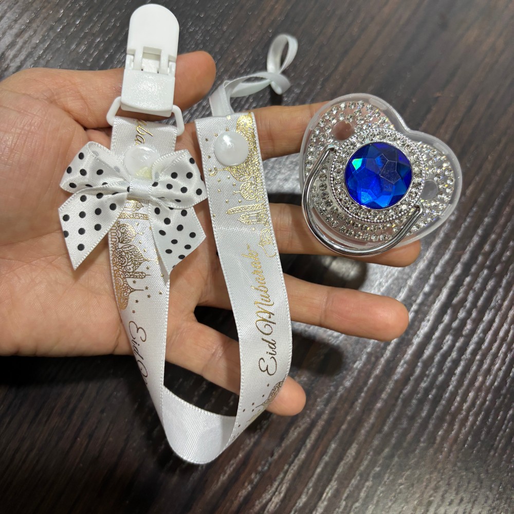 Ciuccio e Portaciuccio Dorati  - Baby Products Gift Set recensione e prezzo