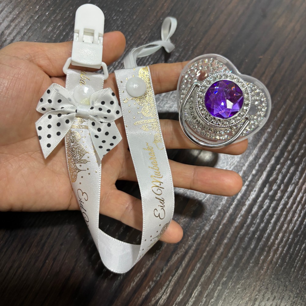 Ciuccio e Portaciuccio Dorati  - Baby Products Gift Set recensione e prezzo