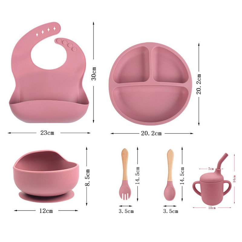 Set di stoviglie in silicone p - Silicone Baby Bibs recensione e prezzo