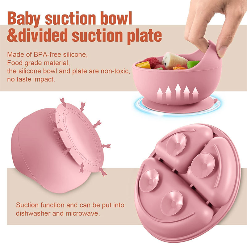 Set di stoviglie in silicone p - Silicone Baby Bibs recensione e prezzo