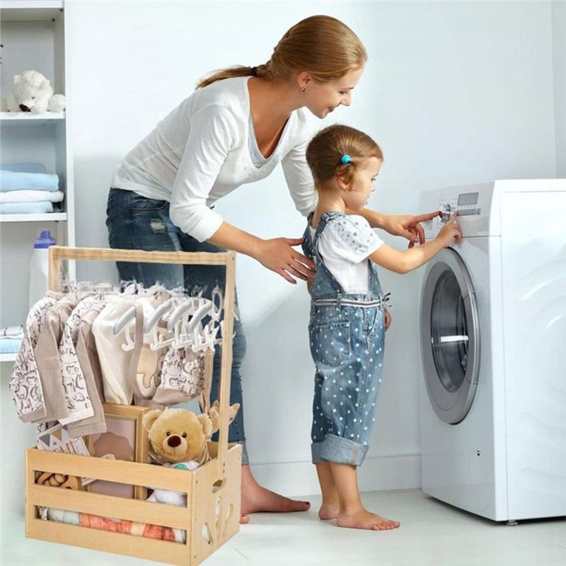 Cesto Regalo in Legno A25F per - Baby Products Gift Hamper recensione e prezzo
