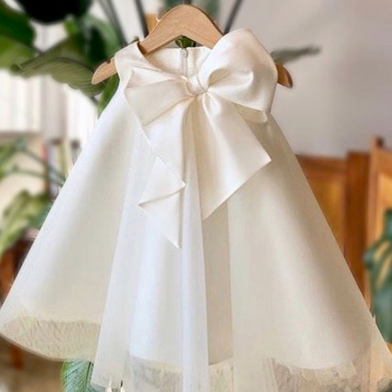 Summer Big Bow Baby Girl Dress - Baby Products For Summer recensione e prezzo
