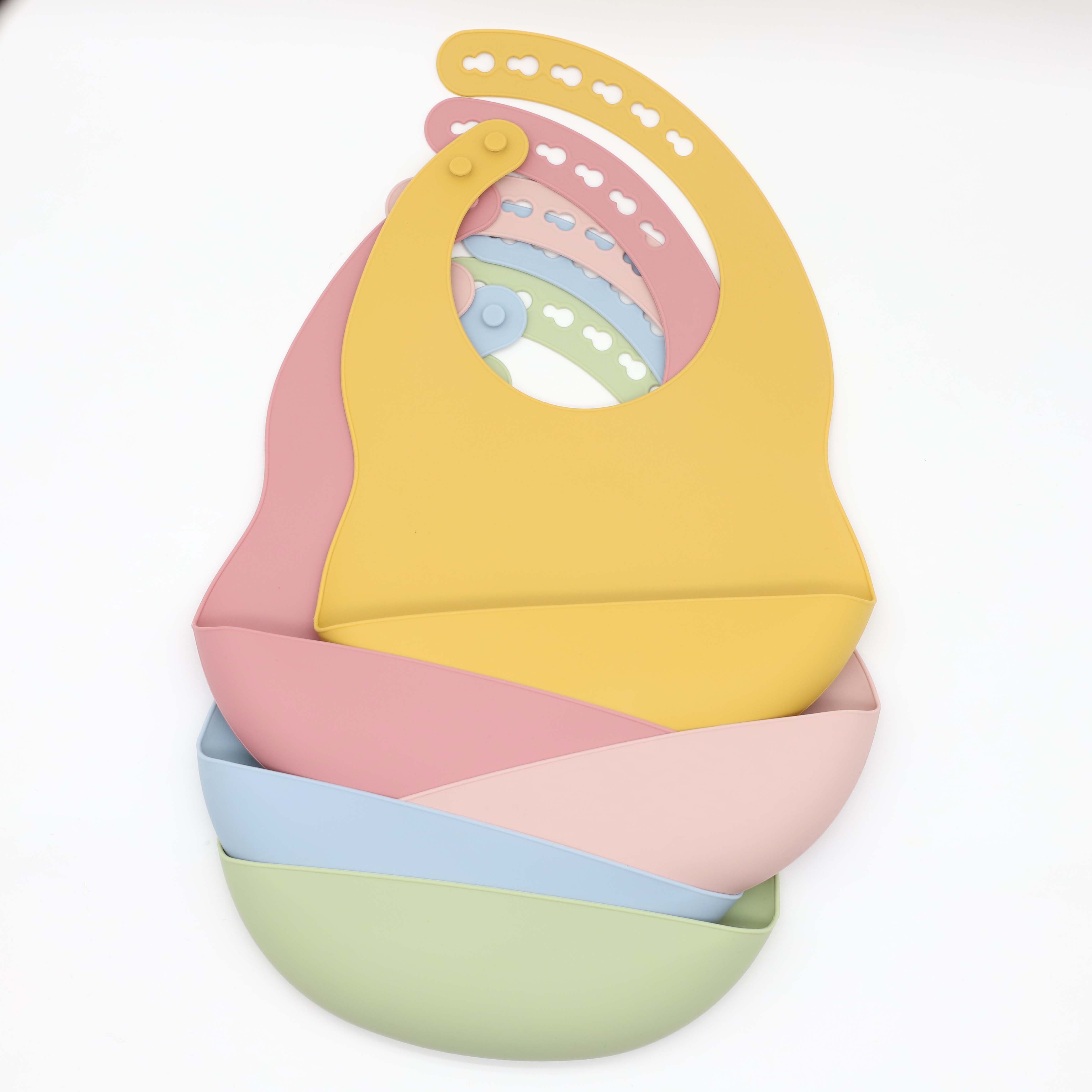 Nuovo bavaglino in silicone pe - Silicone Baby Bibs recensione e prezzo